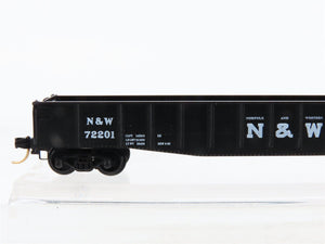 N Scale Micro-Trains 46190 NW Norfolk & Western Gondola 72201 RTR