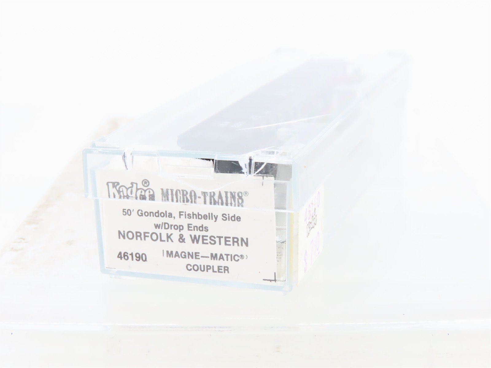 N Scale Micro-Trains 46190 NW Norfolk & Western Gondola 72201 RTR