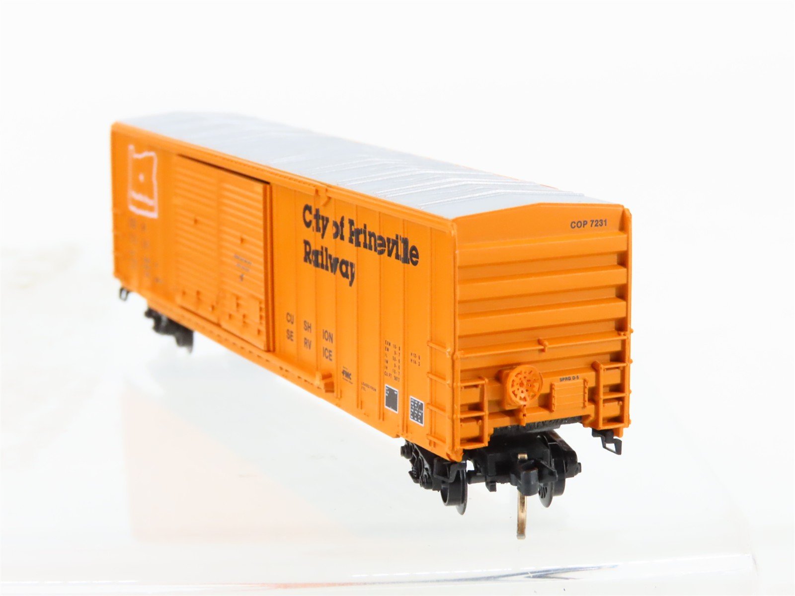 N Scale Micro-Trains 38010 COP City of Prineville Box Car 7231 RTR