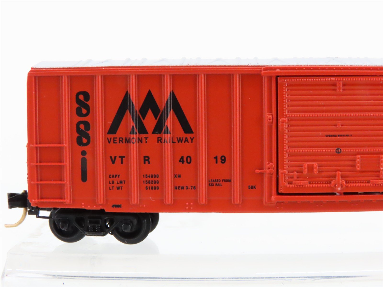 N Scale Micro-Trains 25220 VTR Vermont Railway Box Car 4019 RTR
