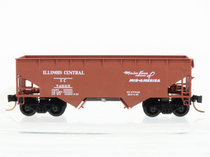 N Scale Micro-Trains 55240 IC Illinois Central Hopper 74825 RTR