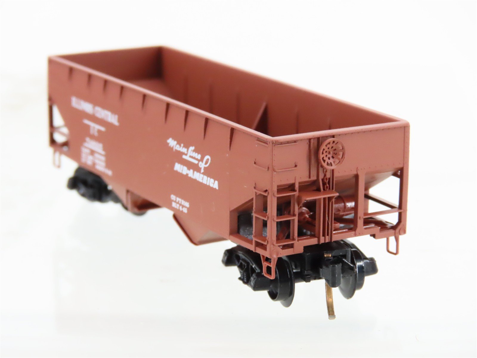 N Scale Micro-Trains 55240 IC Illinois Central Hopper 74825 RTR