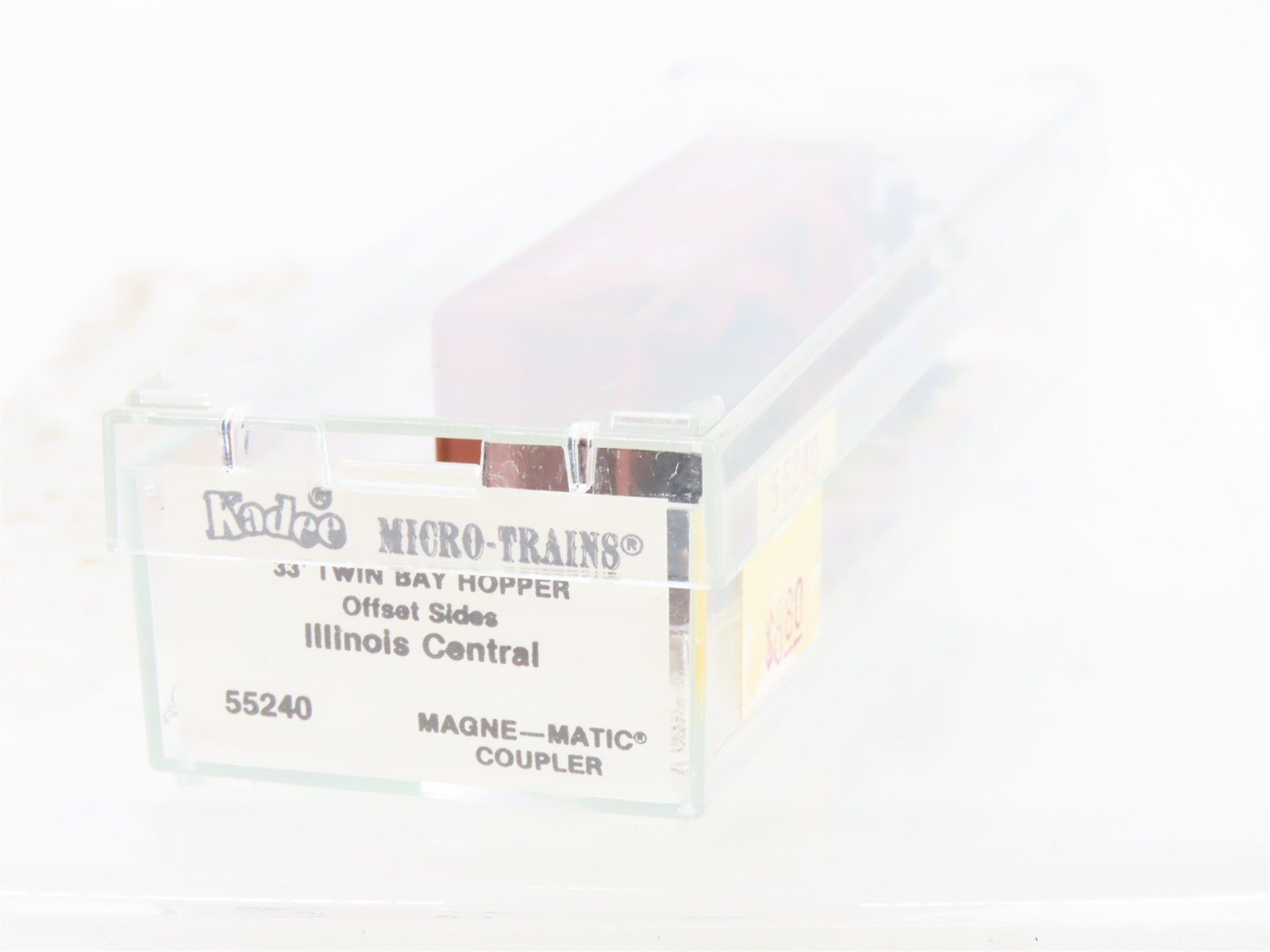N Scale Micro-Trains 55240 IC Illinois Central Hopper 74825 RTR