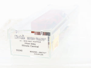 N Scale Micro-Trains 55240 IC Illinois Central Hopper 74825 RTR