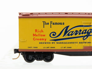 N Scale Micro-Trains 49220 NBRX Narragansett Brewing Co. Reefer 11 RTR