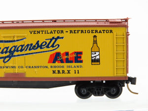 N Scale Micro-Trains 49220 NBRX Narragansett Brewing Co. Reefer 11 RTR