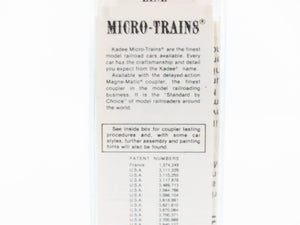 N Scale Micro-Trains 49220 NBRX Narragansett Brewing Co. Reefer 11 RTR