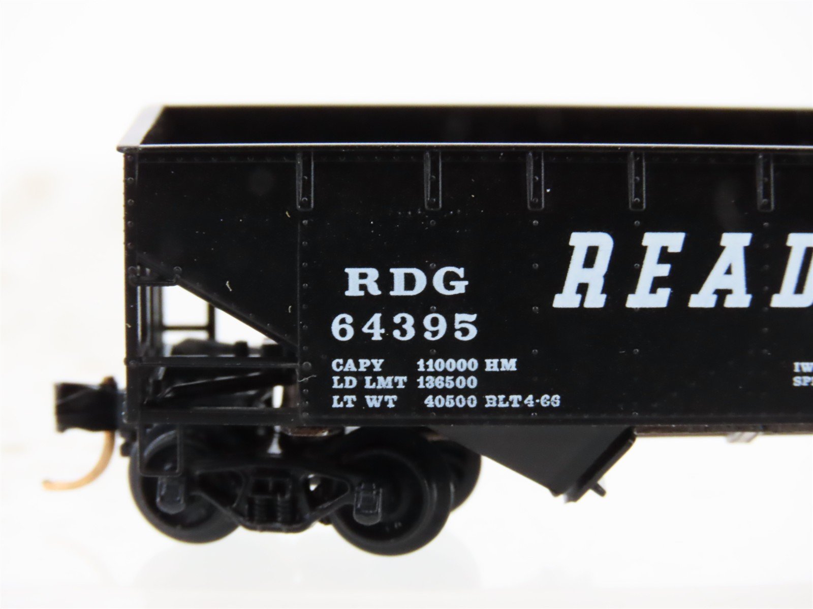 N Scale Micro-Trains 55220 RDG Reading Hopper 64395 RTR