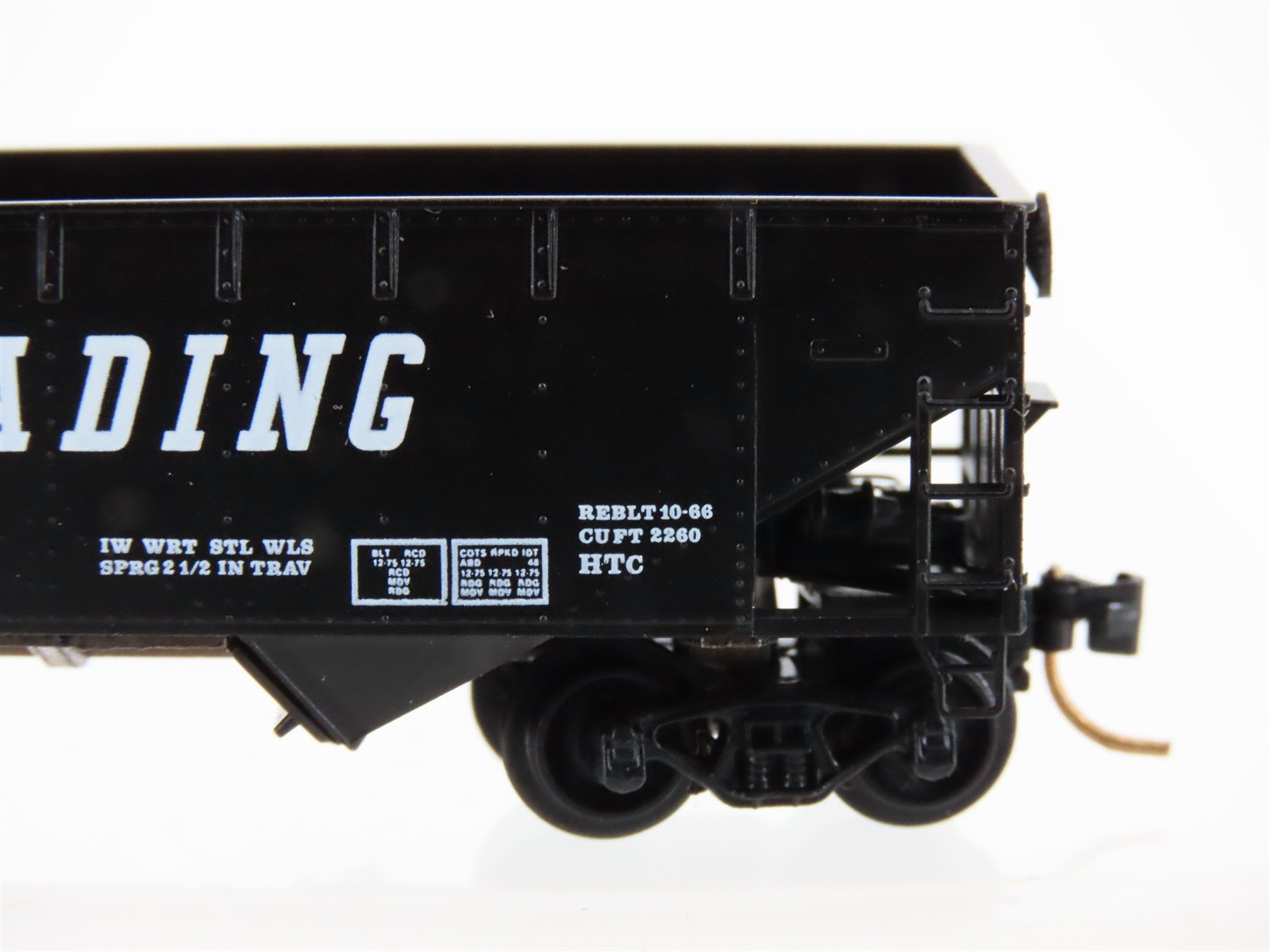 N Scale Micro-Trains 55220 RDG Reading Hopper 64395 RTR