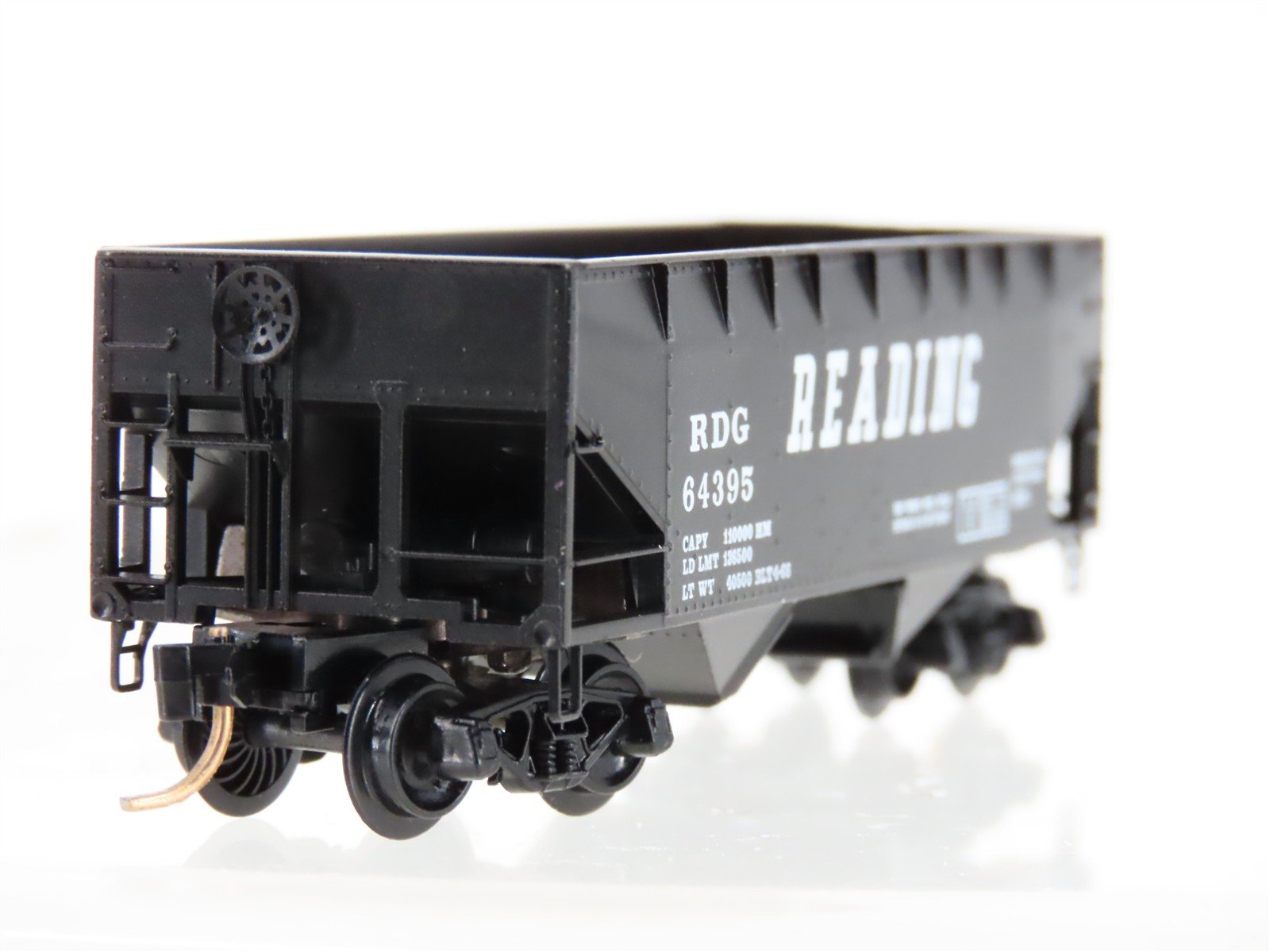 N Scale Micro-Trains 55220 RDG Reading Hopper 64395 RTR