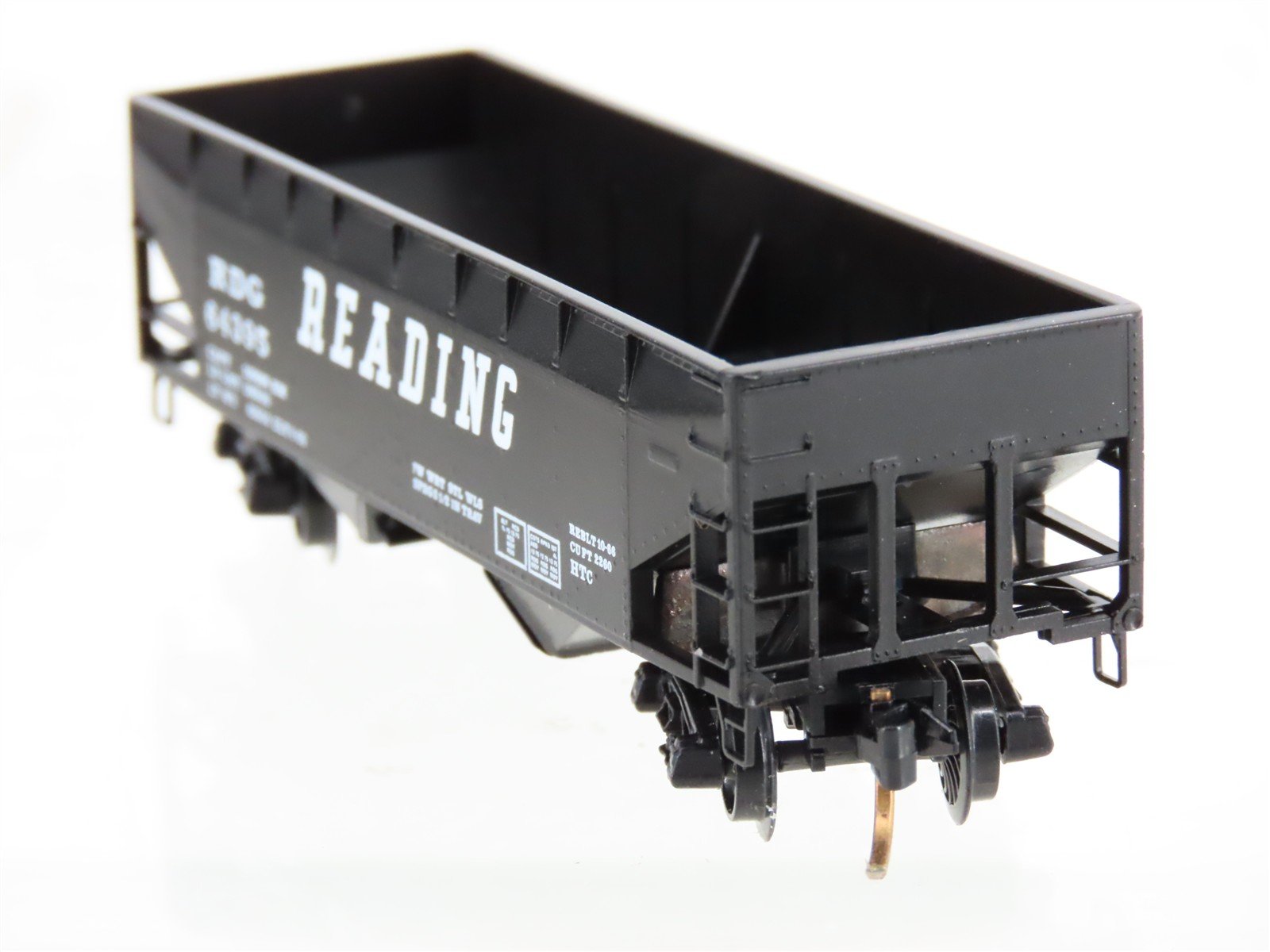 N Scale Micro-Trains 55220 RDG Reading Hopper 64395 RTR