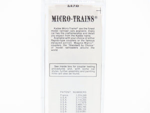 N Scale Micro-Trains 55220 RDG Reading Hopper 64395 RTR