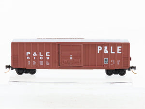 N Scale Micro-Trains 25290 P&LE Pittsburgh & Lake Erie Box Car 6189 RTR