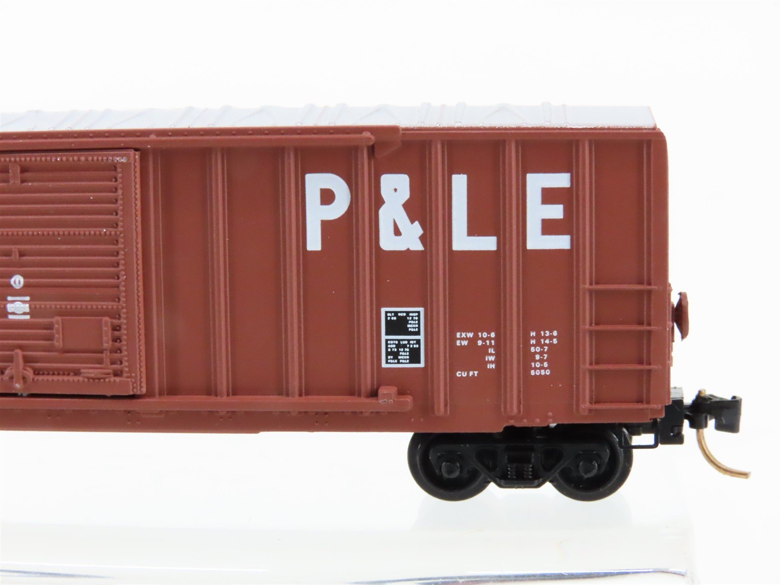 N Scale Micro-Trains 25290 P&LE Pittsburgh & Lake Erie Box Car 6189 RTR