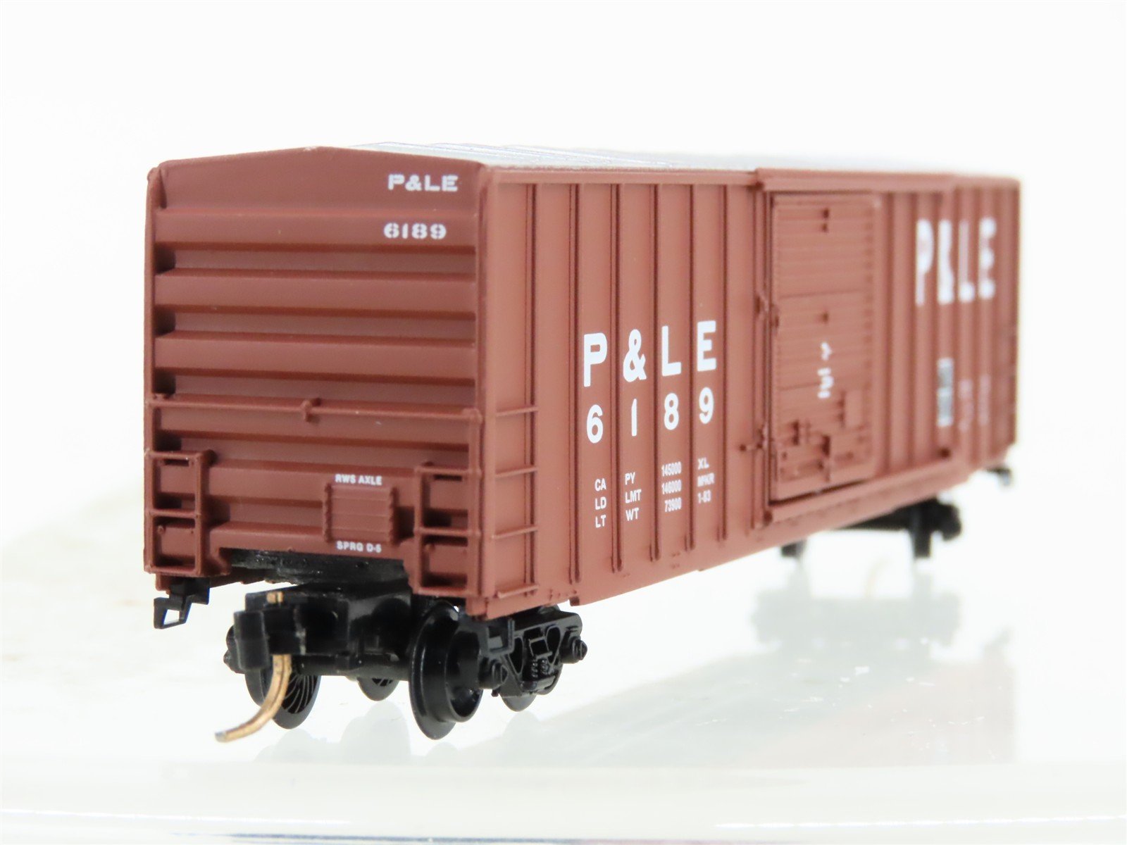 N Scale Micro-Trains 25290 P&LE Pittsburgh & Lake Erie Box Car 6189 RTR