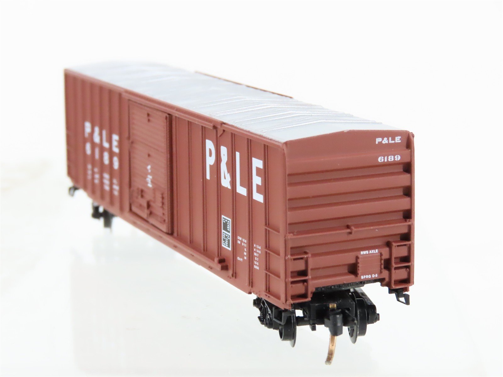 N Scale Micro-Trains 25290 P&LE Pittsburgh & Lake Erie Box Car 6189 RTR