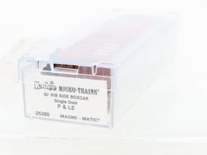 N Scale Micro-Trains 25290 P&LE Pittsburgh & Lake Erie Box Car 6189 RTR