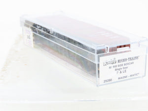N Scale Micro-Trains 25290 P&LE Pittsburgh & Lake Erie Box Car 6189 RTR