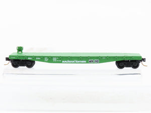 N Scale Micro-Trains 45200 BN Burlington Northern 50' Flat Car 612765 RTR