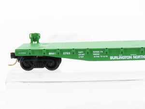 N Scale Micro-Trains 45200 BN Burlington Northern 50' Flat Car 612765 RTR