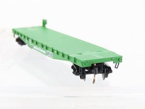 N Scale Micro-Trains 45200 BN Burlington Northern 50' Flat Car 612765 RTR