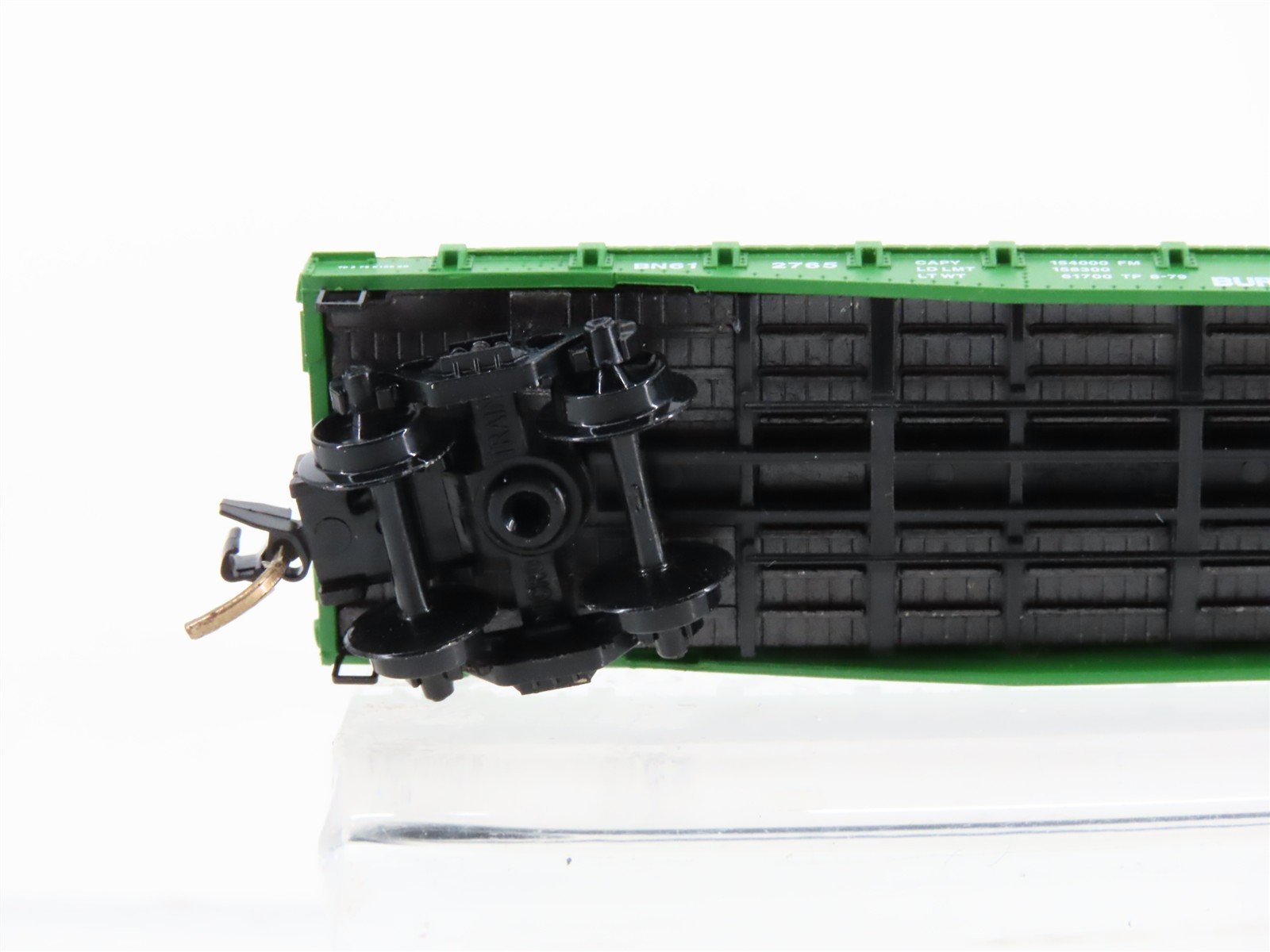 N Scale Micro-Trains 45200 BN Burlington Northern 50' Flat Car 612765 RTR