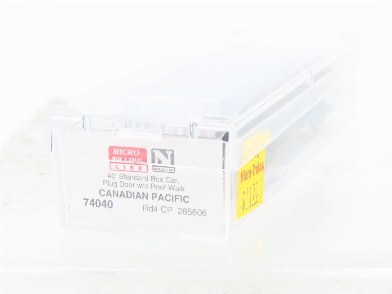 N Scale Micro-Trains 74040 CP Canadian Pacific 40' Box Car 285606 RTR