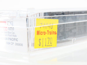 N Scale Micro-Trains 74040 CP Canadian Pacific 40' Box Car 285606 RTR