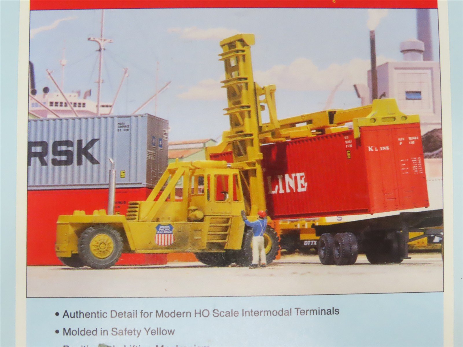 HO 1/87 Scale Walthers Cornerstone Kit 933-3109 Kalmar Container Crane