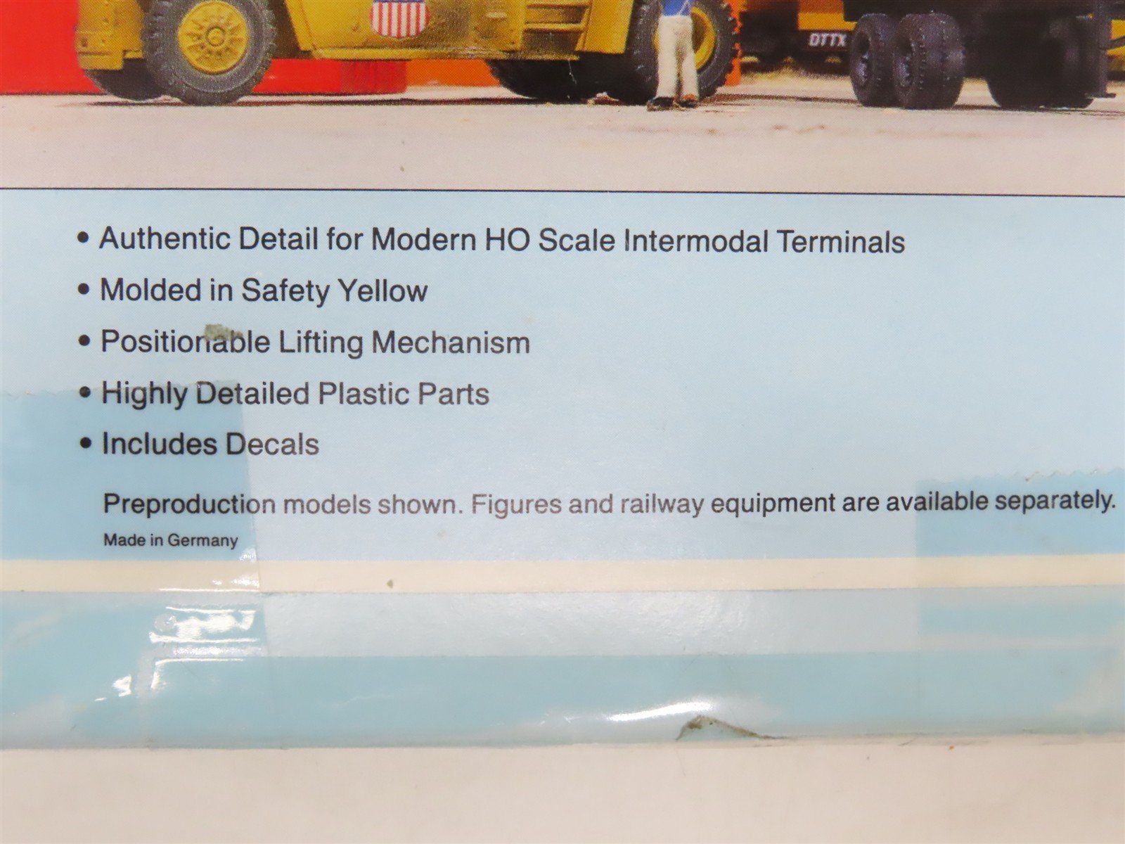 HO 1/87 Scale Walthers Cornerstone Kit 933-3109 Kalmar Container Crane