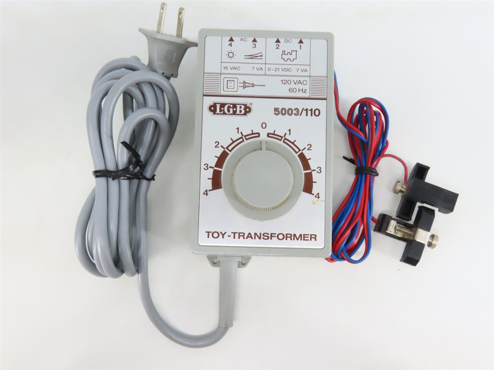 LGB #5003/110 DC Transformer/Controller for G Scale - 21V, 7VA