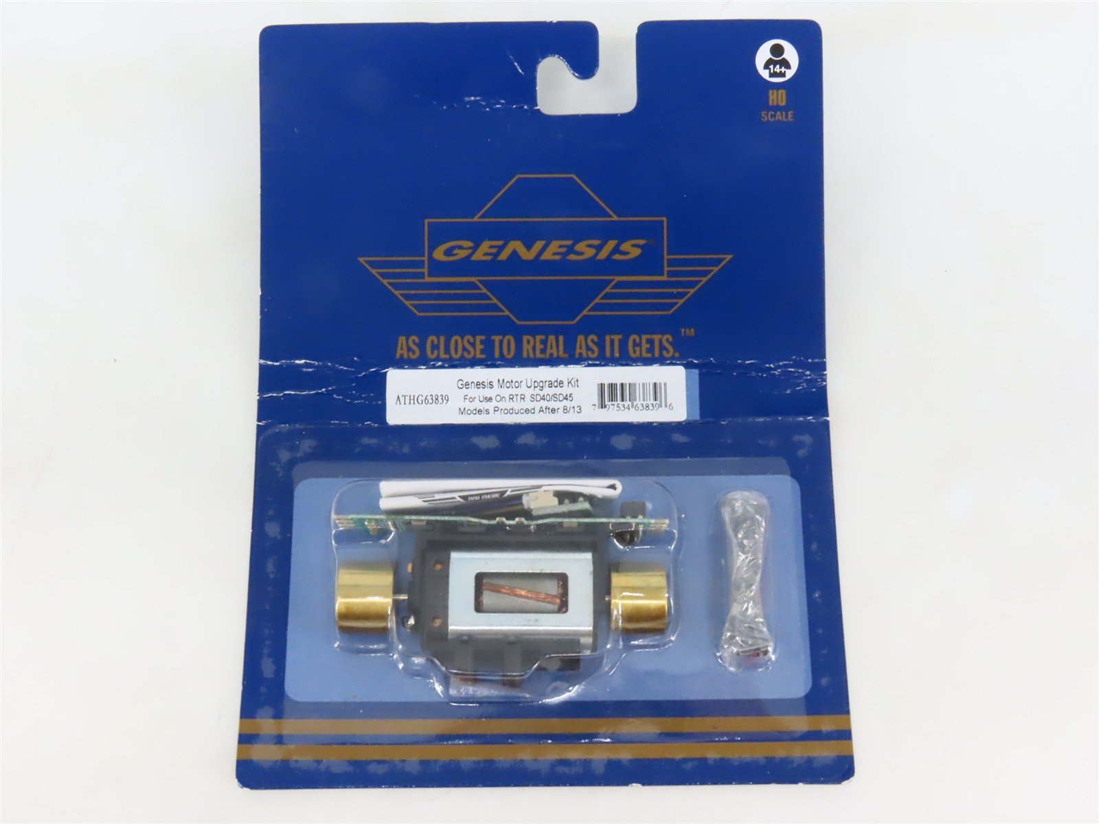 HO Scale Athearn Genesis ATHG63839 DCC Ready Motor Upgrade Kit for SD40/SD45
