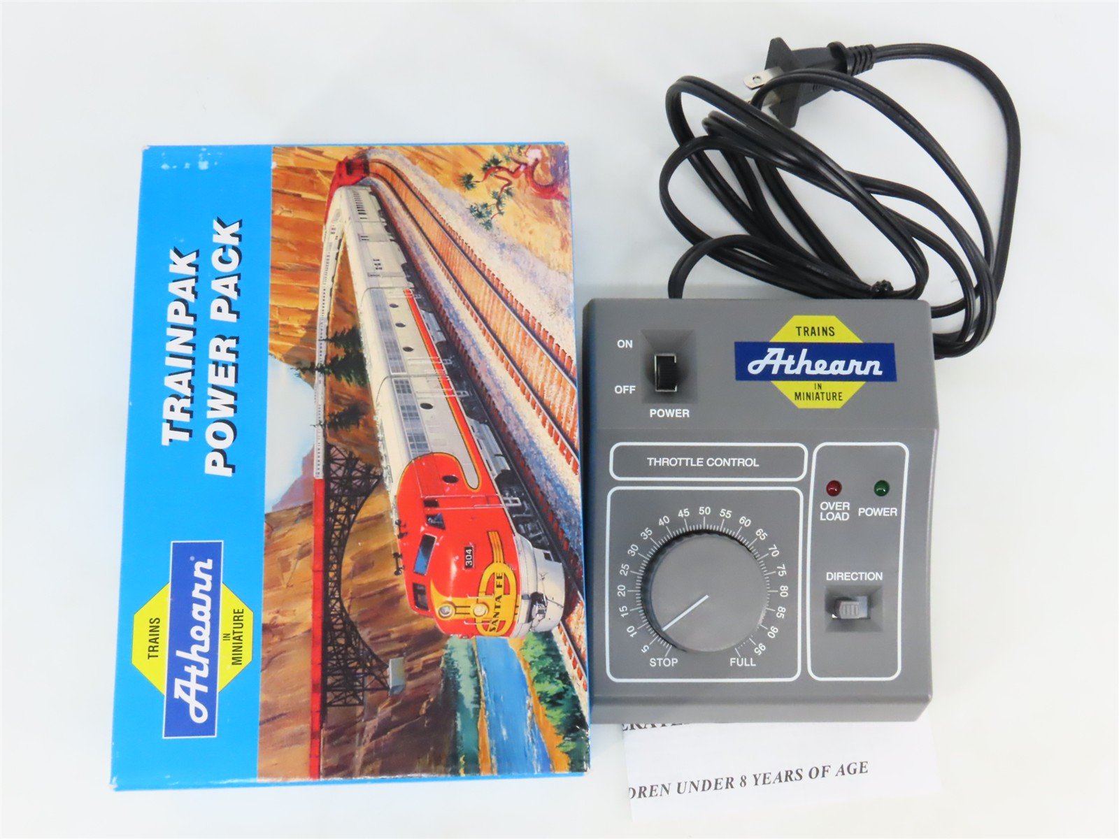 Athearn #9997 SDK-789 Trainpak 16V DC Transformer/Controller for HO & N Scale