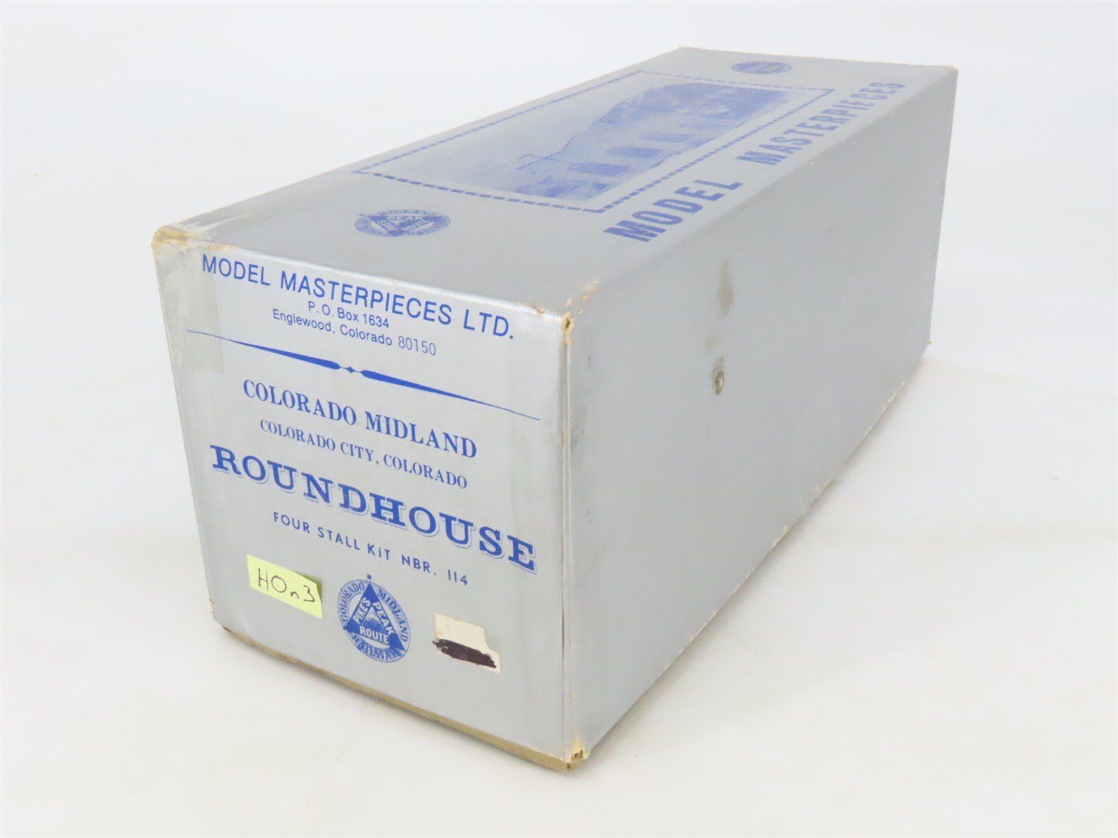 HOn3 Scale Model Masterpieces Kit #114 Colorado Midland Four Stall Roundhouse