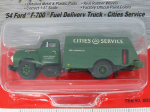 LOT of 3 HO 1/87 Scale CMW Mini Metals 1940s/50s Chevy & Ford Tank Trucks