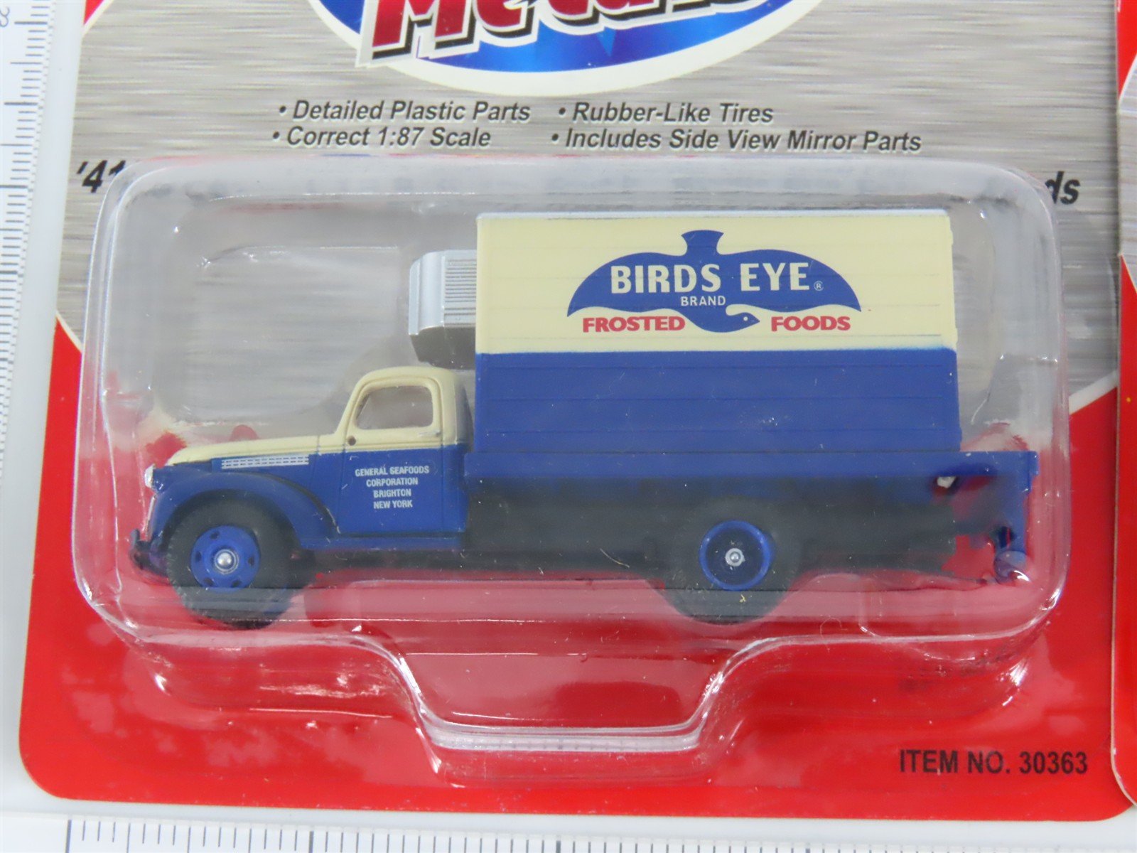 LOT of 3 HO Scale CMW Mini Metals Armour, Bird's Eye, & Nabisco Delivery Trucks