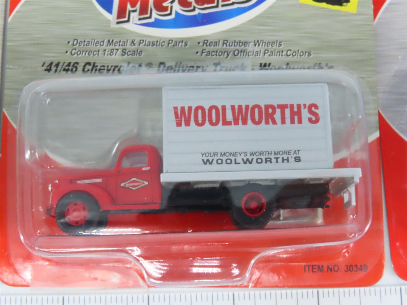 LOT of 3 HO CMW Mini Metals Meadow Gold, Woolworth's, & Nabisco Delivery Trucks
