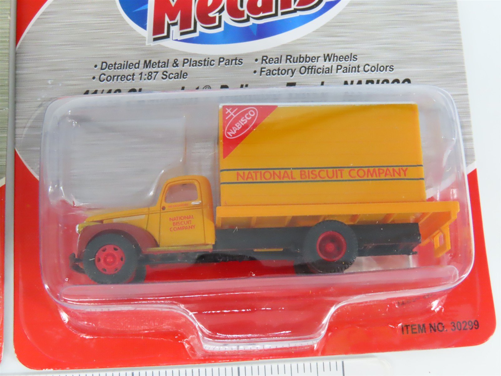 LOT of 3 HO CMW Mini Metals Meadow Gold, Woolworth's, & Nabisco Delivery Trucks