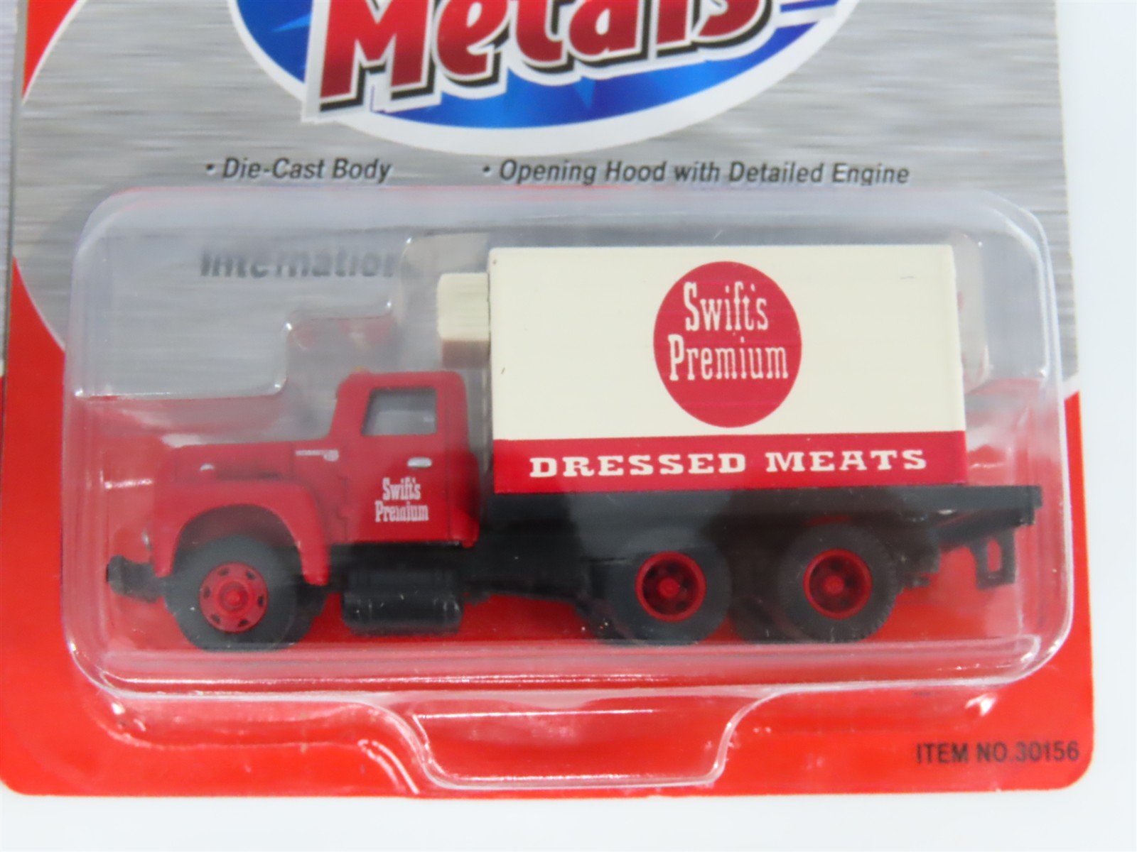LOT of 3 HO Scale CMW Mini Metals IH R-190 Flatbed & Refrigerator Trucks