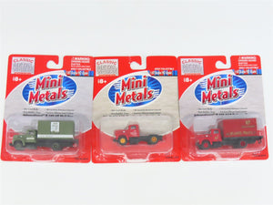 LOT of 3 HO CMW Mini Metals A&P, US Mail, & PRR IH R-190 Trucks & Tractor Unit