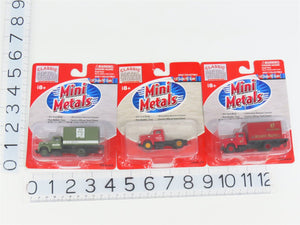 LOT of 3 HO CMW Mini Metals A&P, US Mail, & PRR IH R-190 Trucks & Tractor Unit