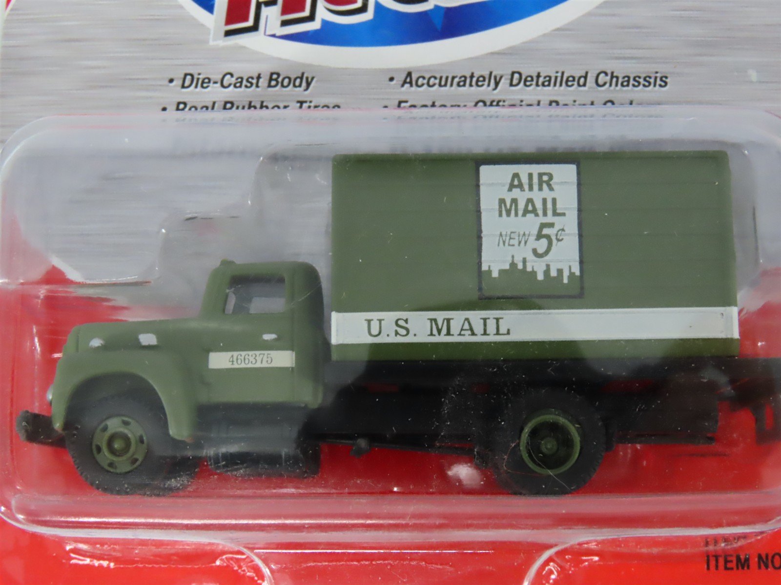 LOT of 3 HO CMW Mini Metals A&P, US Mail, & PRR IH R-190 Trucks & Tractor Unit