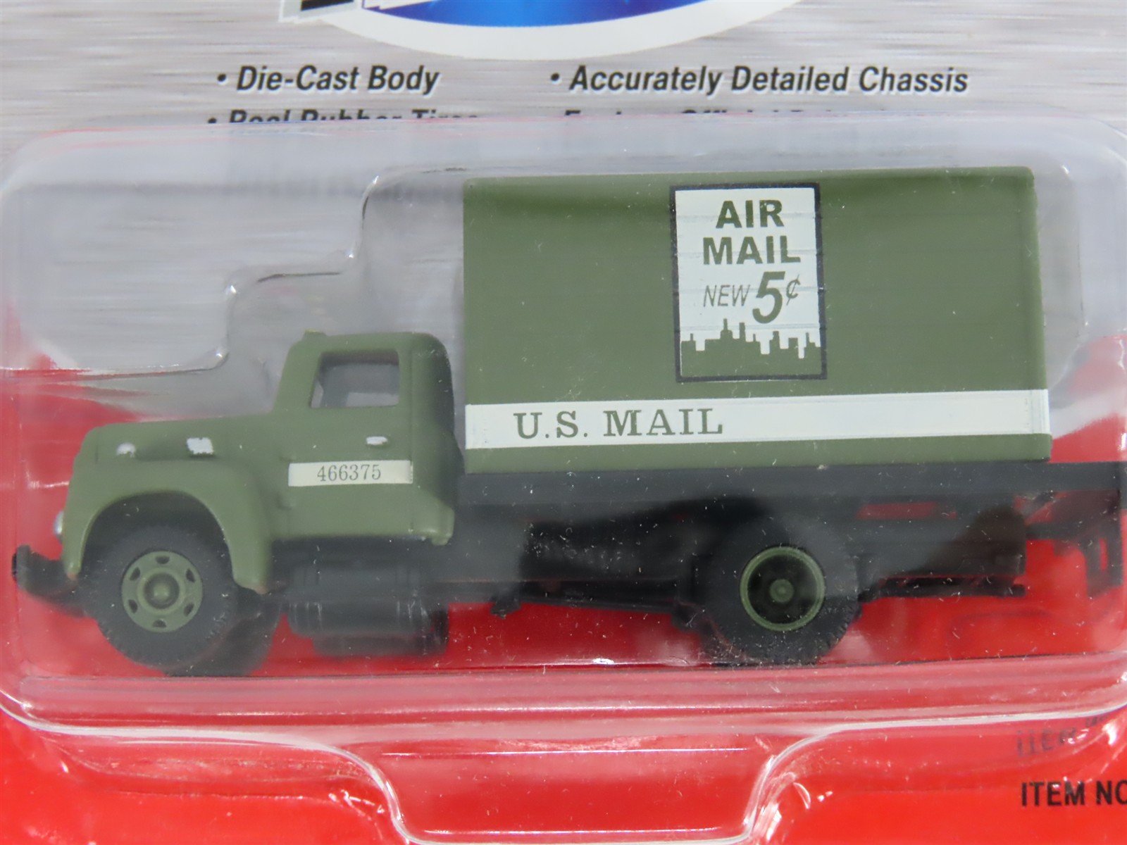 LOT of 3 HO CMW Mini Metals Swift's, US Mail, & Union Ice IH R-190 Box Trucks