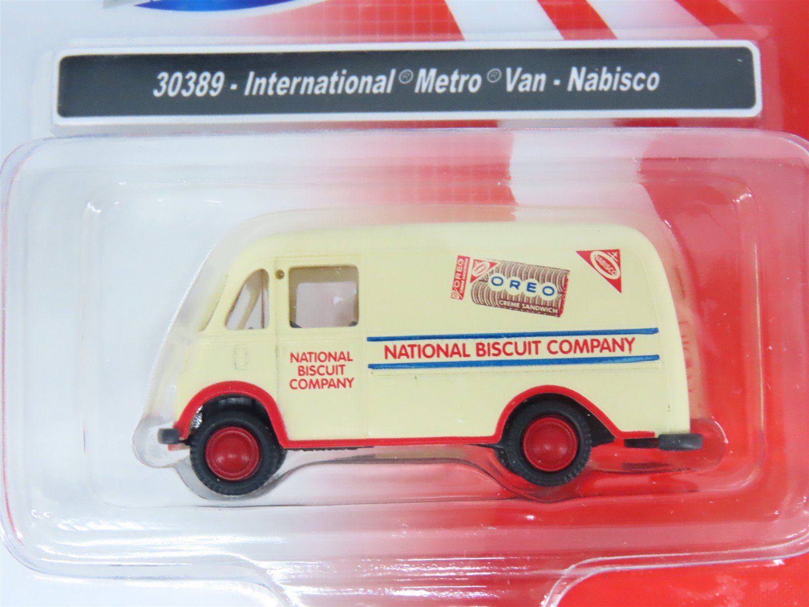 LOT of 3 HO 1/87 Scale CMW Mini Metals 30389 Nabisco Oreo IH Metro Vans