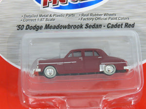 LOT of 3 HO 1/87 Scale CMW Mini Metals 1950 Dodge Meadowbrook Sedans