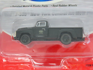 LOT of 3 HO Scale CMW Mini Metals ATSF & NYC '54 Ford F-350 Utility/Pickup Truck