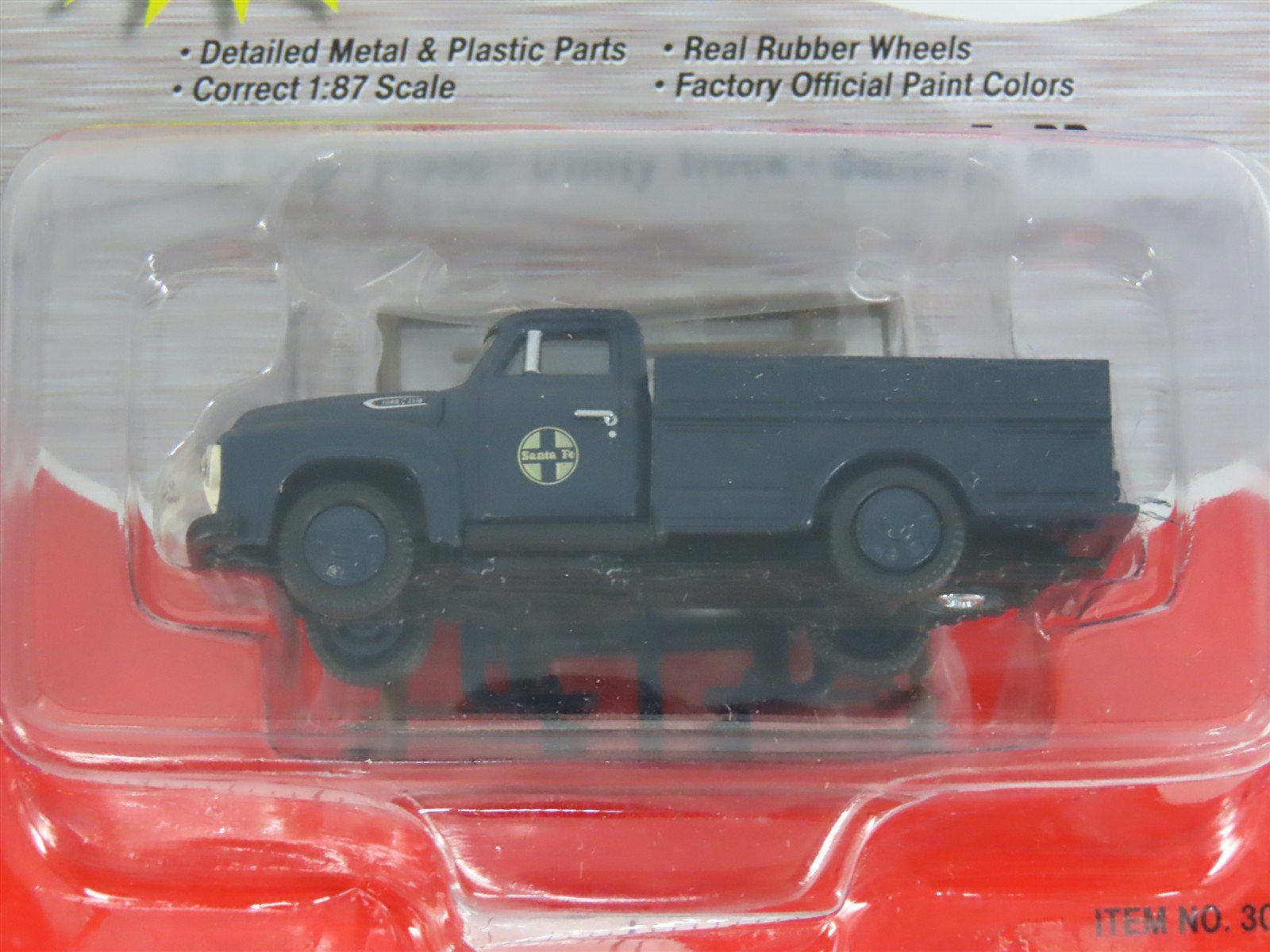LOT of 3 HO Scale CMW Mini Metals ATSF & NYC '54 Ford F-350 Utility/Pickup Truck