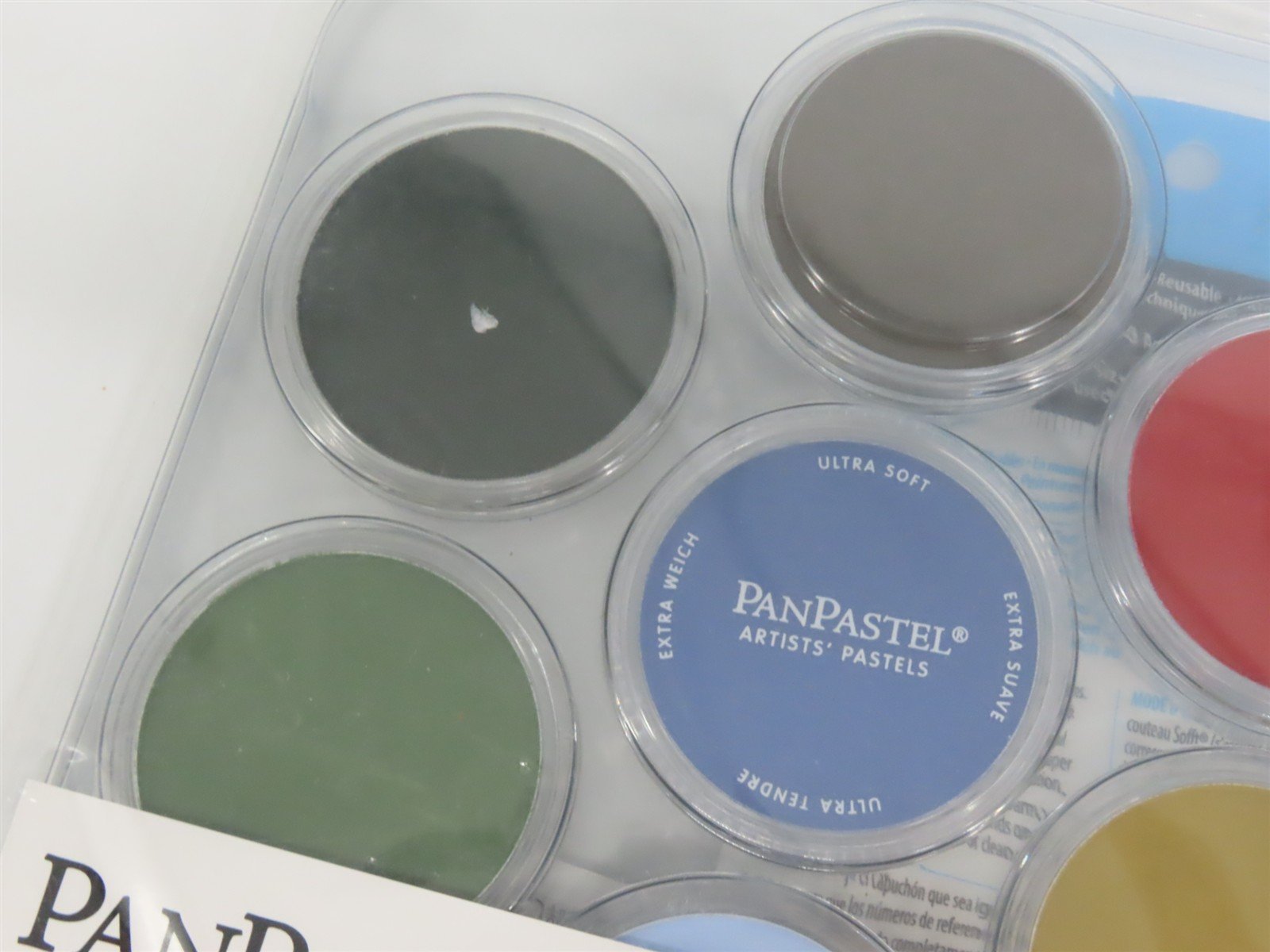 PanPastel #30703 Scenery/Weathering Pastel Kit: 7 Colors w/Palette & Sofft Tools