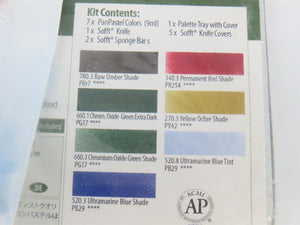 PanPastel #30703 Scenery/Weathering Pastel Kit: 7 Colors w/Palette & Sofft Tools