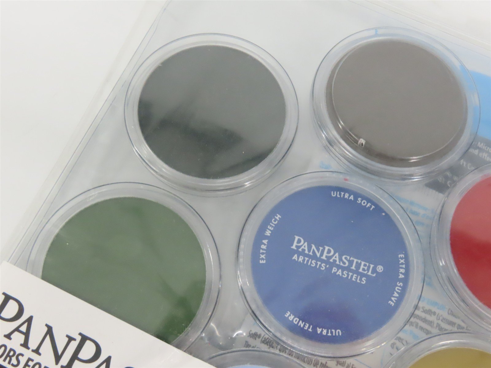 PanPastel #30703 Scenery/Weathering Pastel Kit: 7 Colors w/Palette & Sofft Tools